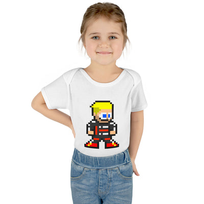 8-bit Nico Hulkenberg Baby Bodysuit
