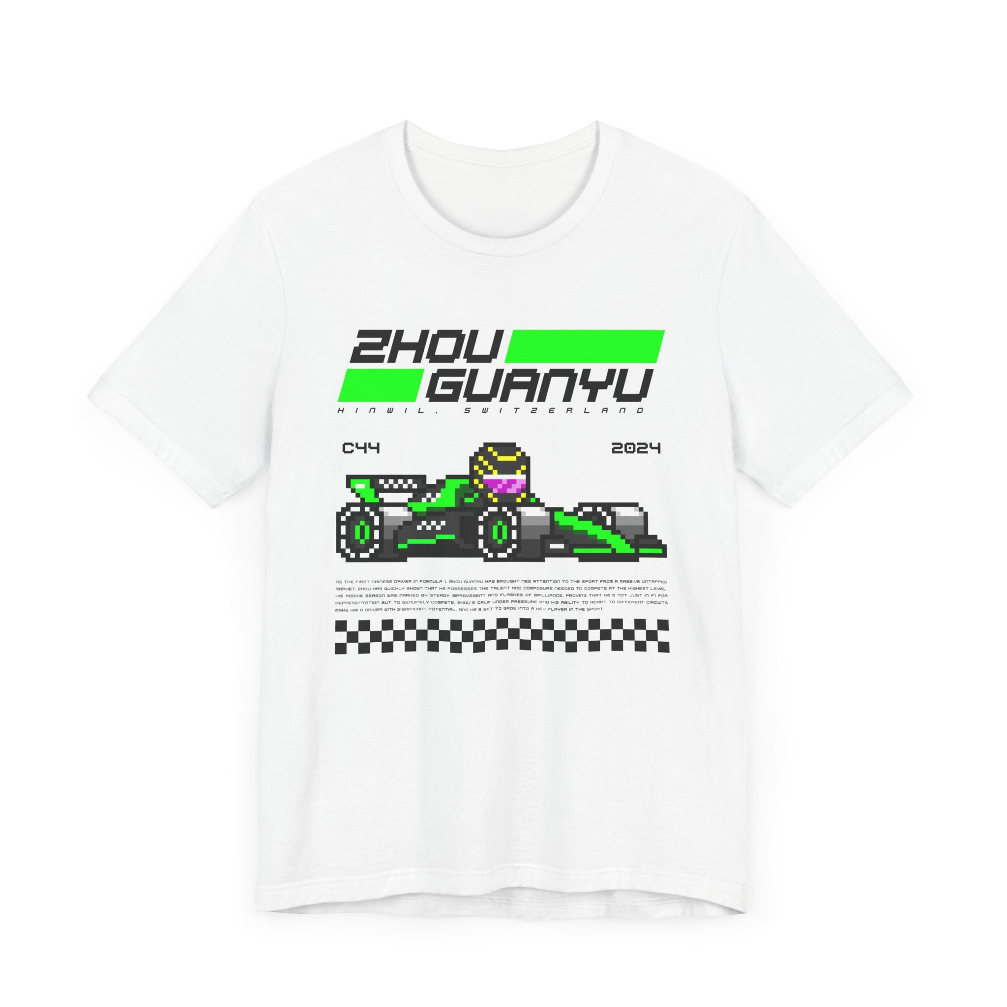 Zhou Guanyu 8-bit Team T-shirt