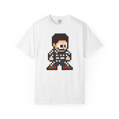 8-bit Sergio Perez Adult Heavyweight 100% Cotton T-shirt