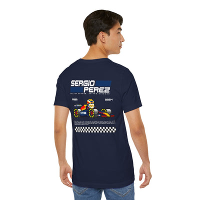 Sergio Perez 8-bit Team T-shirt