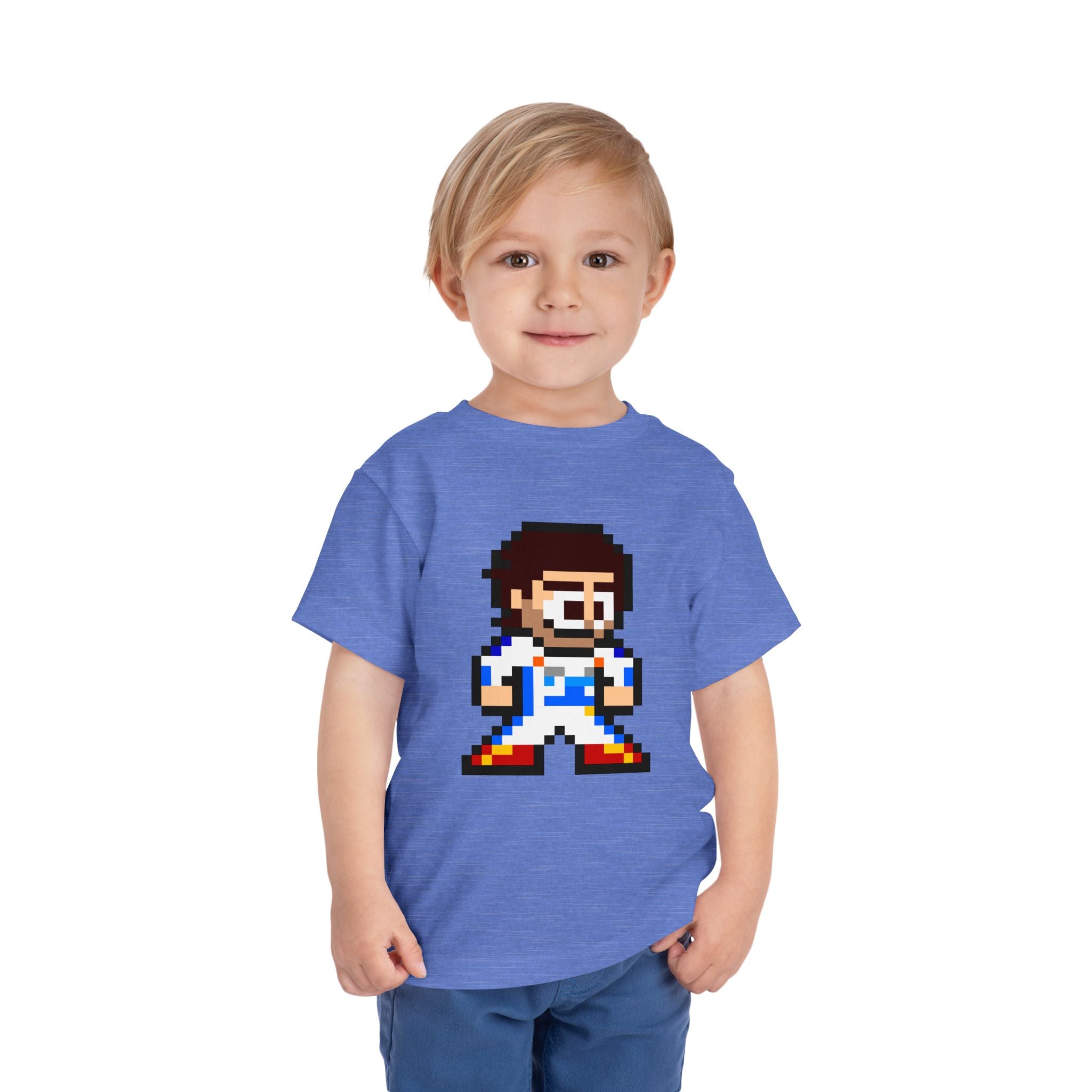 8-bit Carlos Sainz Toddler Tee