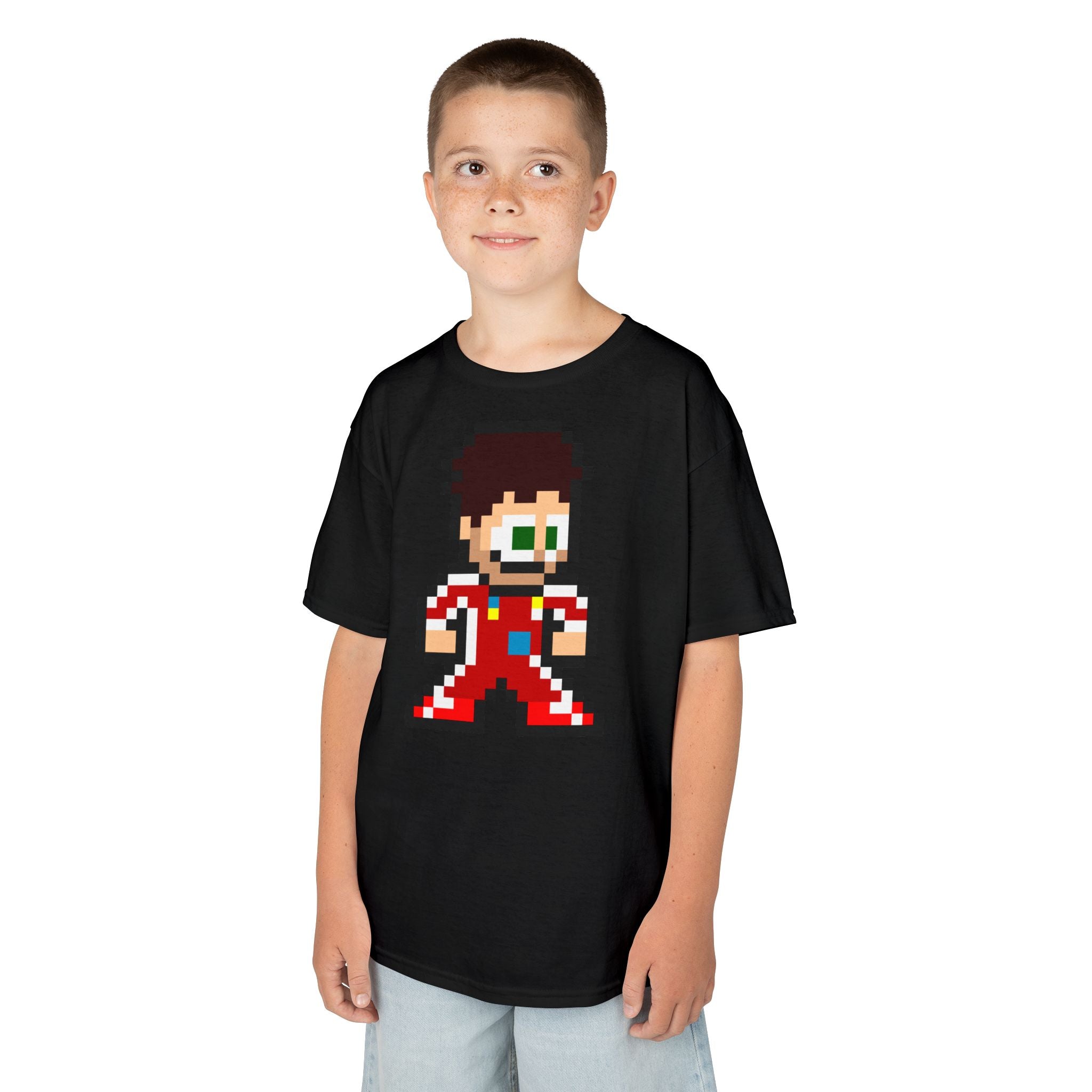 8-bit Charles Leclerc Kids Tee