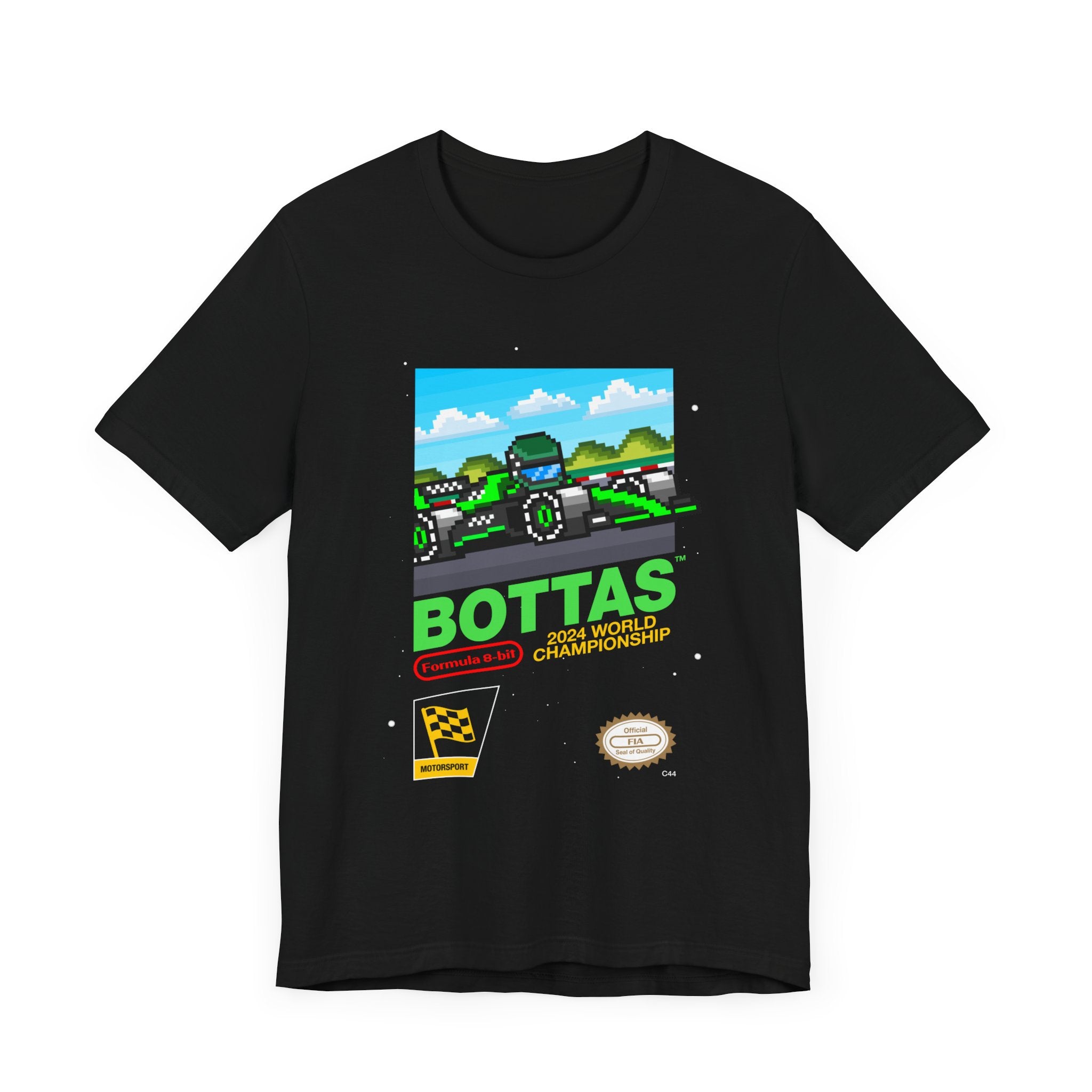 Bottas 8-bit Game T-shirt