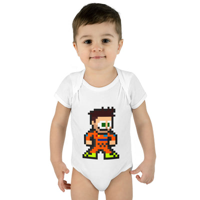 8-bit Lando Norris Baby Bodysuit