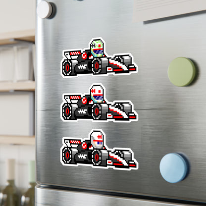 Haas 8-bit Vinyl Decal Stickers