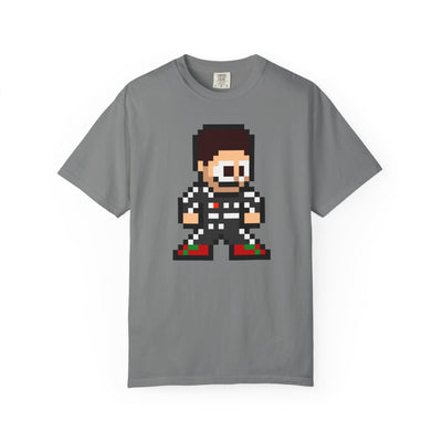 8-bit Sergio Perez Adult Heavyweight 100% Cotton T-shirt