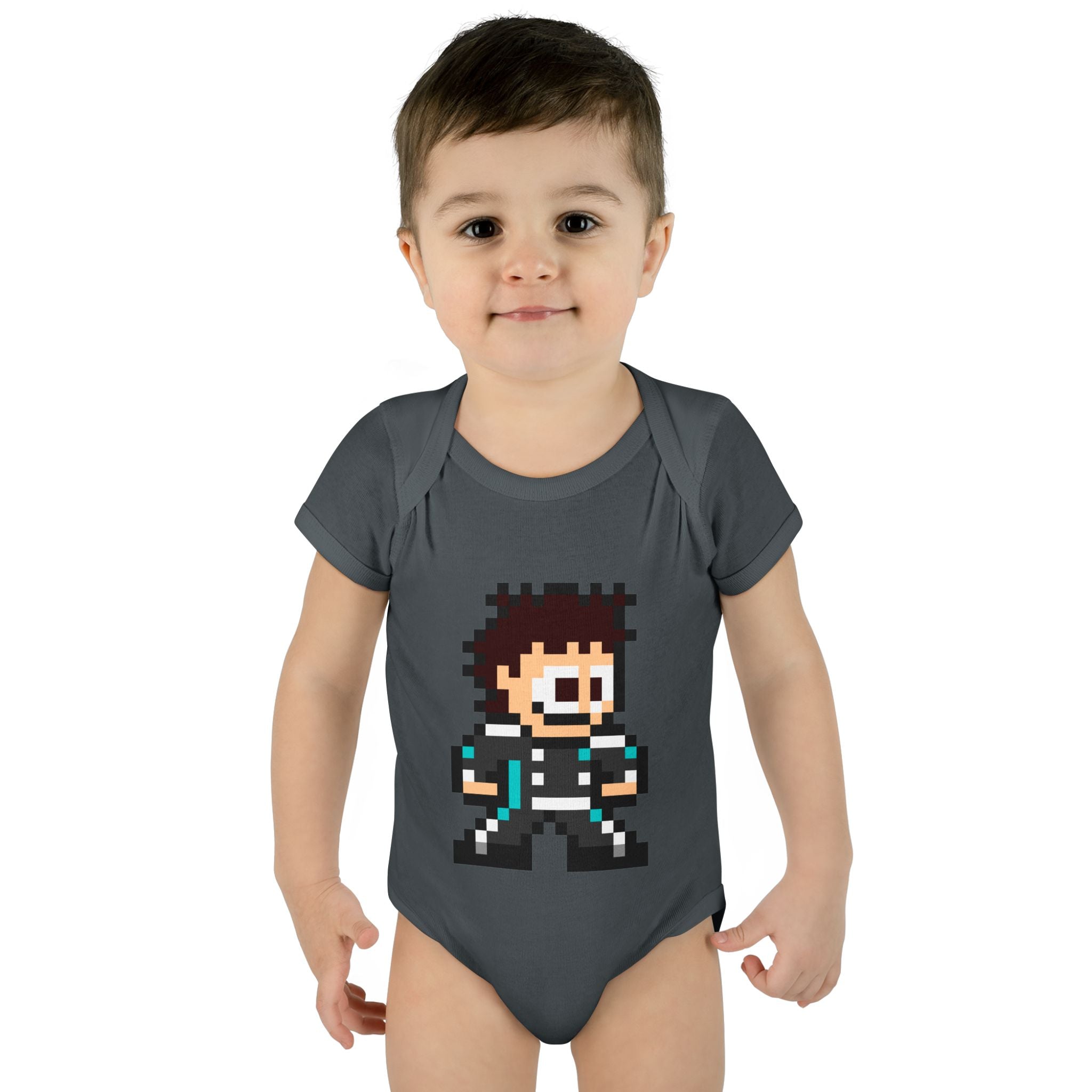 8-bit Kimi Antonelli Baby Bodysuit