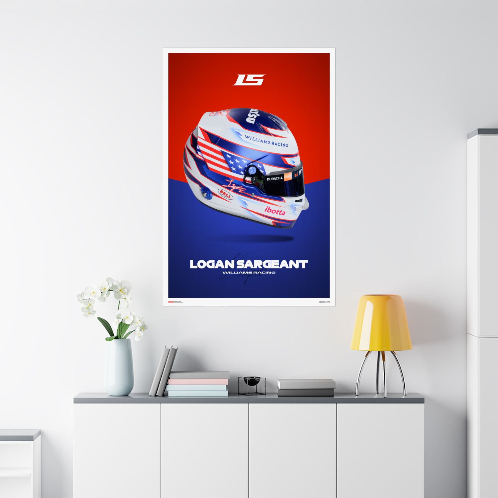 Logan Sargeant Signature Poster