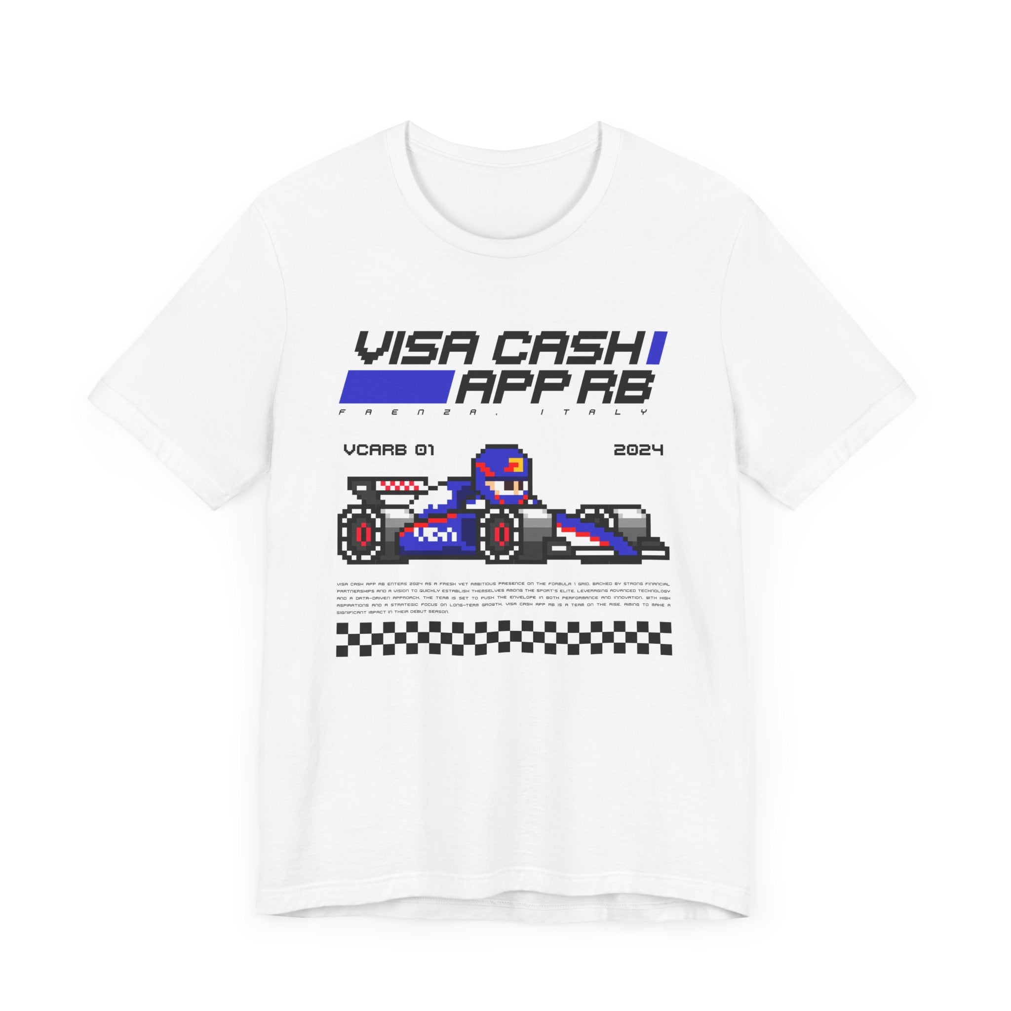 Visa Cash App RB 8-bit Team T-shirt