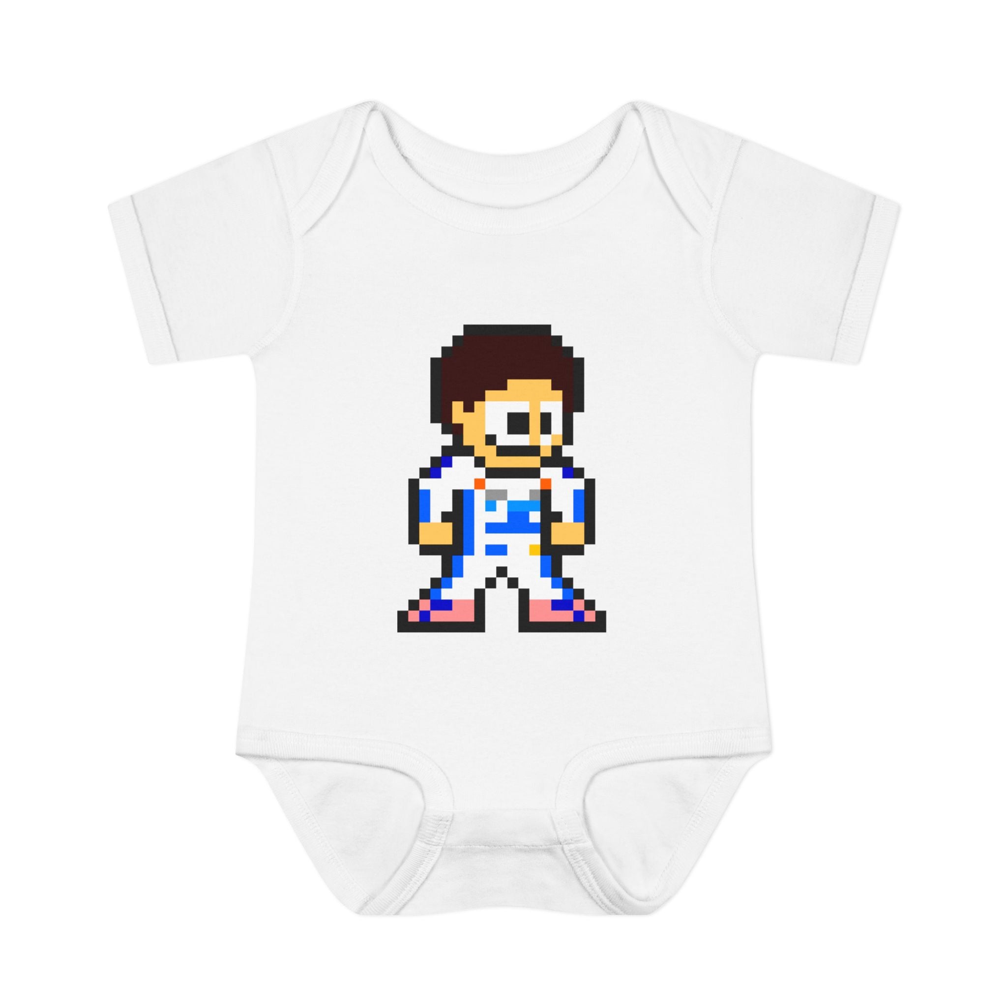 8-bit Alex Albon Baby Bodysuit