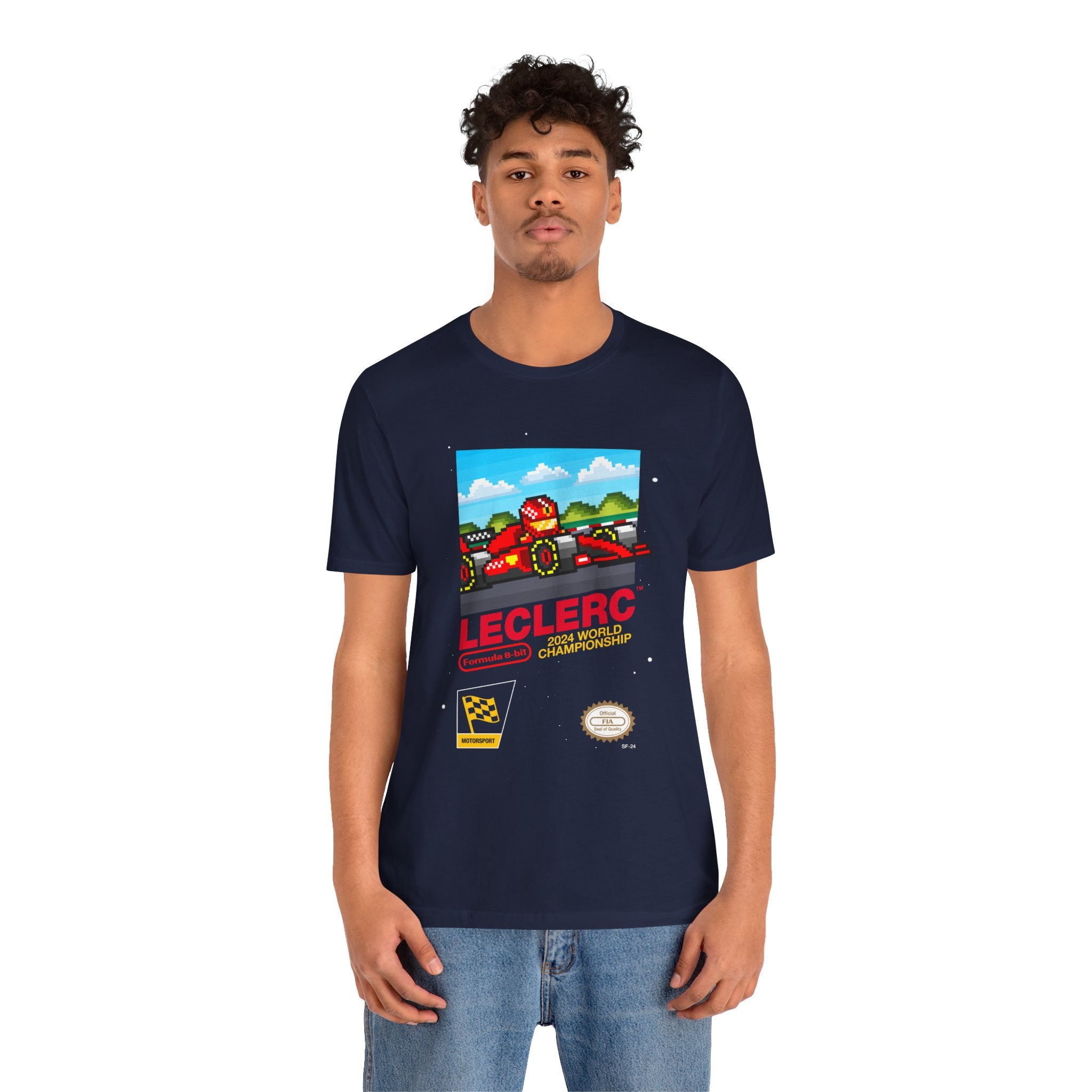 Leclerc 8-bit Game T-shirt