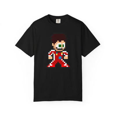 8-bit Charles Leclerc Adult Heavyweight 100% Cotton T-shirt
