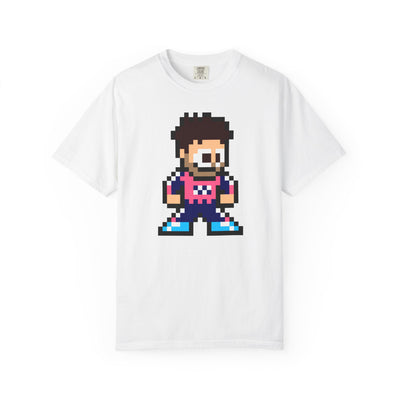 8-bit Franco Colapinto Adult Heavyweight 100% Cotton T-shirt