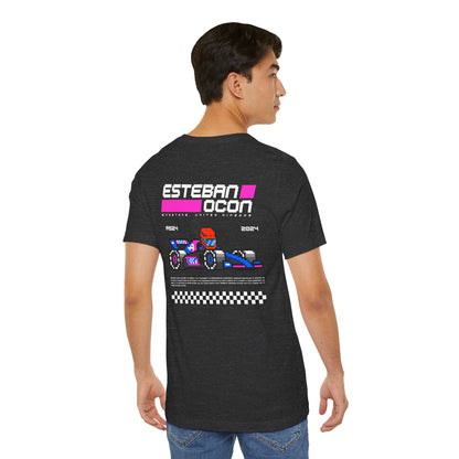 Esteban Ocon 8-bit Team T-shirt