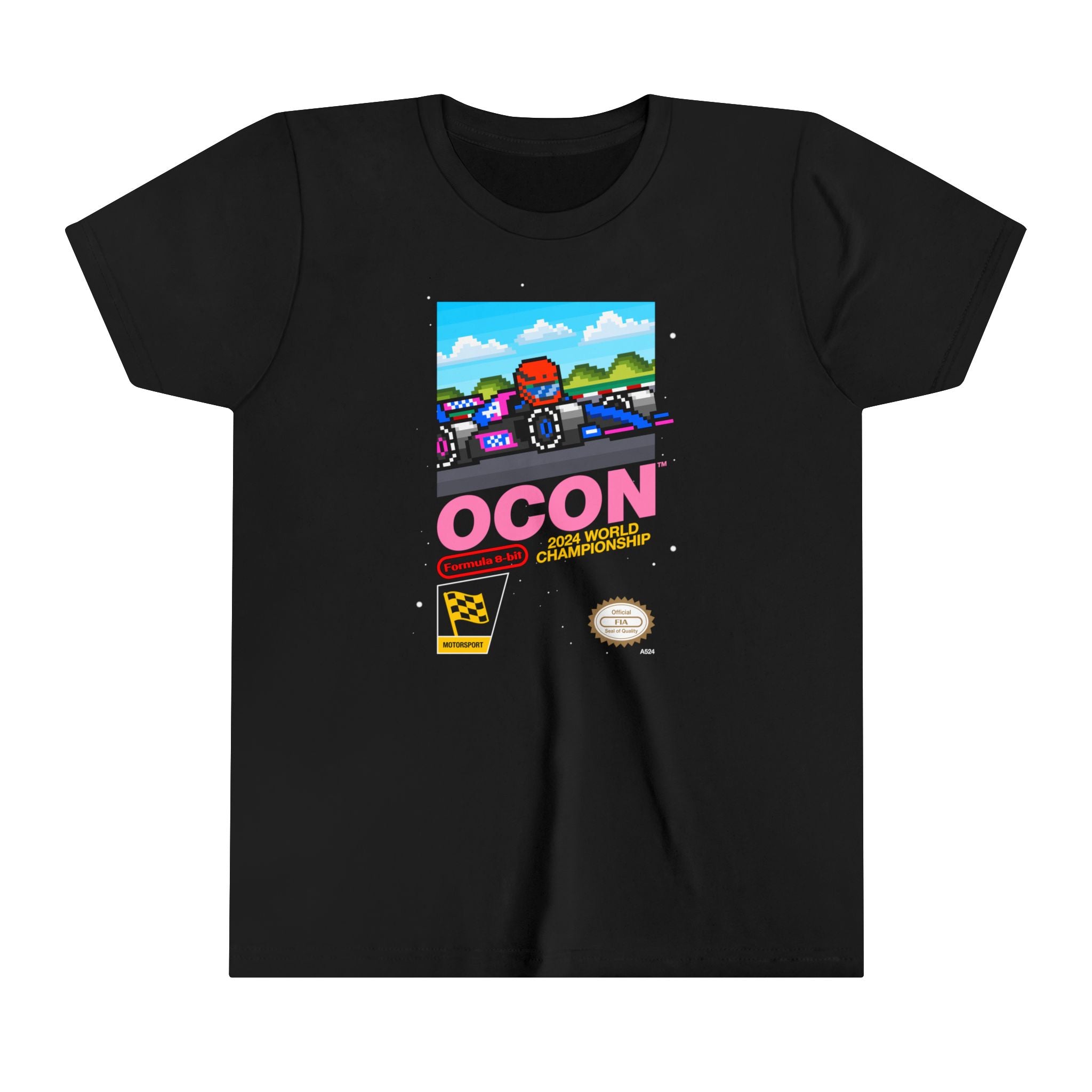 Ocon 8-bit Game Youth T-shirt