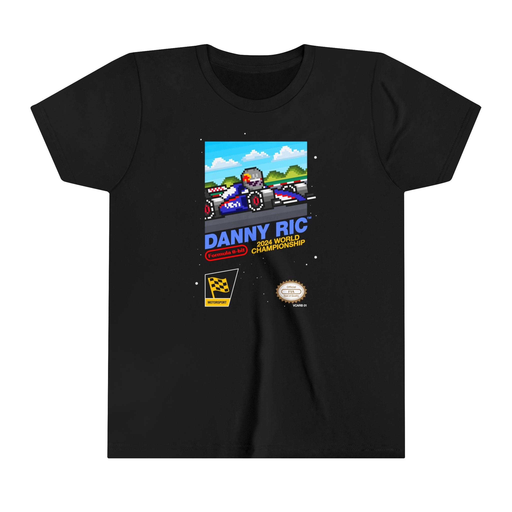 Danny Ric 8-bit Game Youth T-shirt