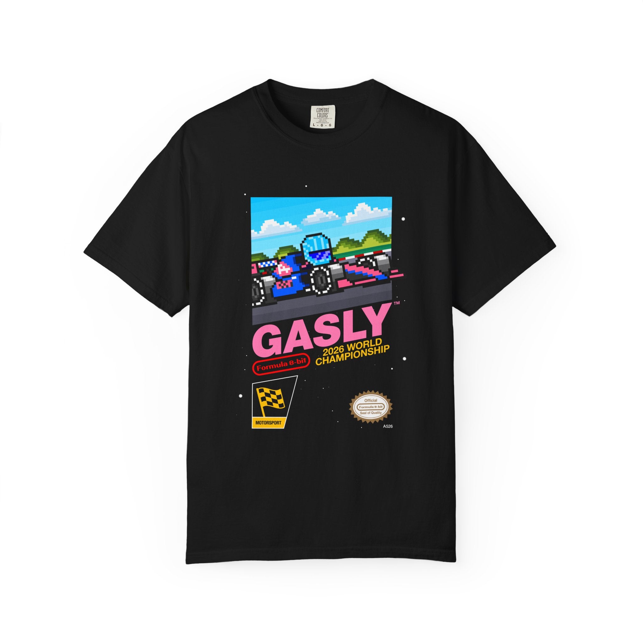 Gasly 8-bit Game T-shirt