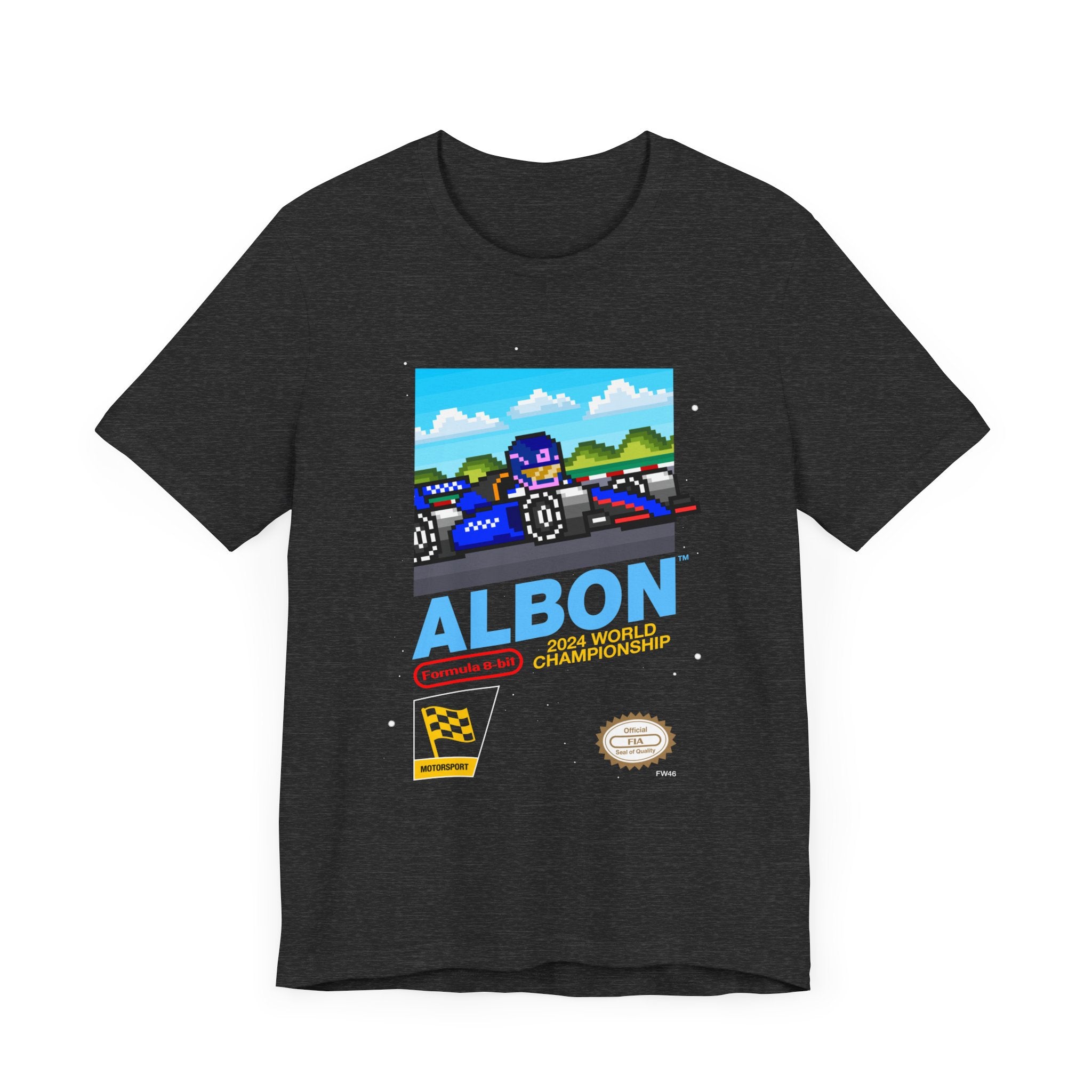 Albon 8-bit Game T-shirt