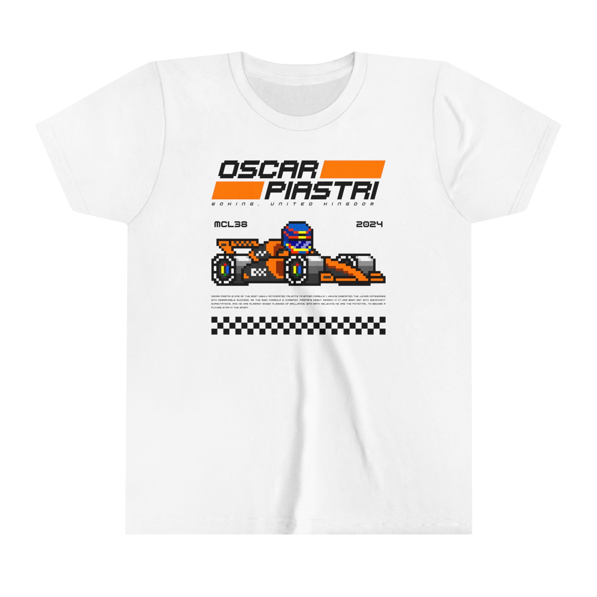 Oscar Piastri 8-bit Team Youth T-shirt