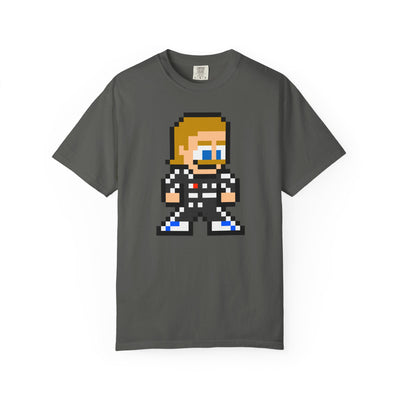 8-bit Valtteri Bottas Adult Heavyweight 100% Cotton T-shirt