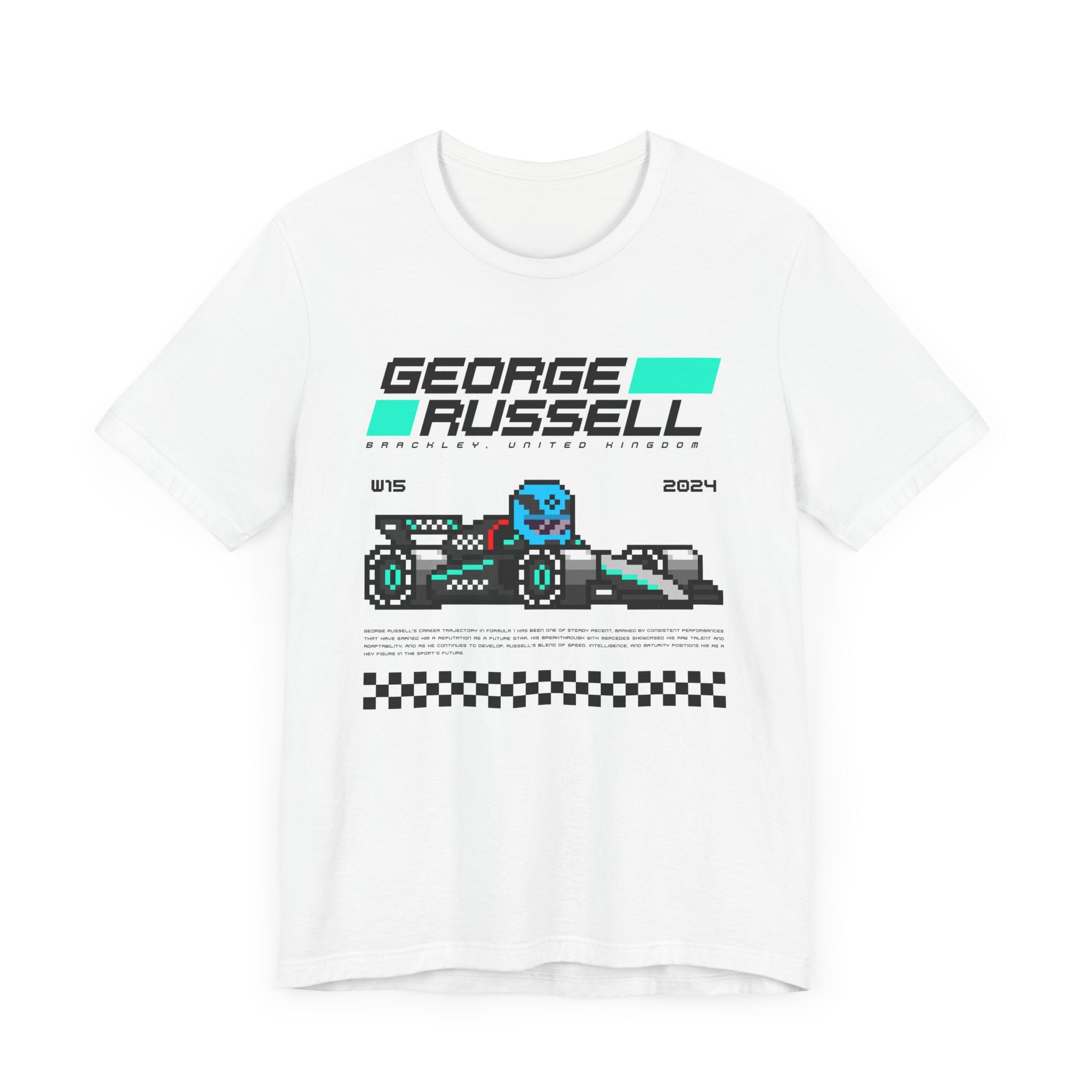 George Russell 8-bit Team T-shirt