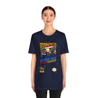 Super Max 8-bit Game T-shirt (2024 World Drivers' Champion Edition)