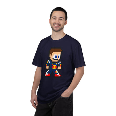 8-bit Max Verstappen Adult Heavyweight 100% Cotton T-shirt