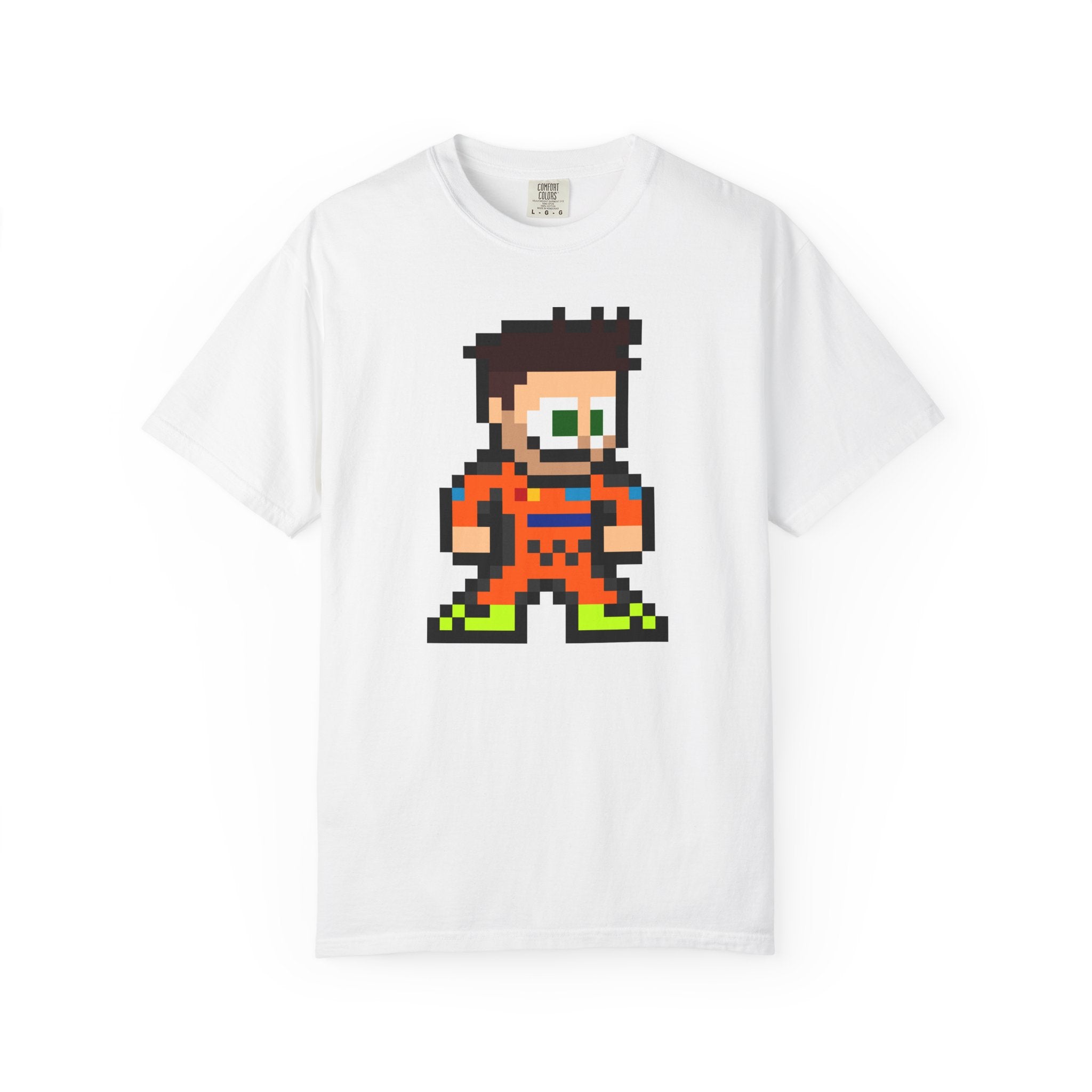 8-bit Lando Norris Adult Heavyweight 100% Cotton T-shirt