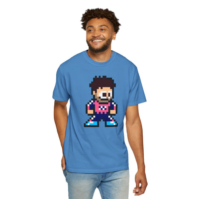 8-bit Franco Colapinto Adult Heavyweight 100% Cotton T-shirt