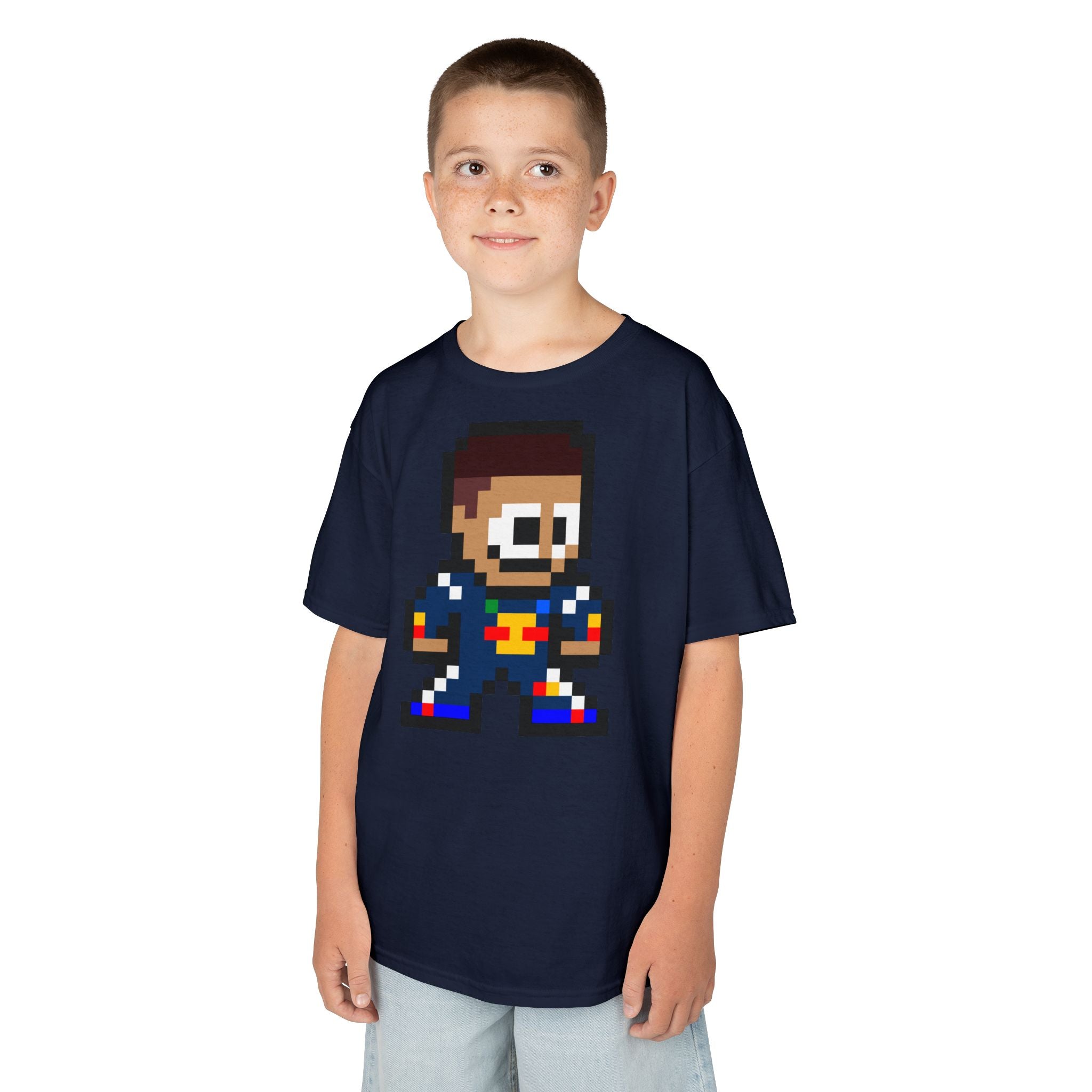 8-bit Isack Hadjar Kids Tee