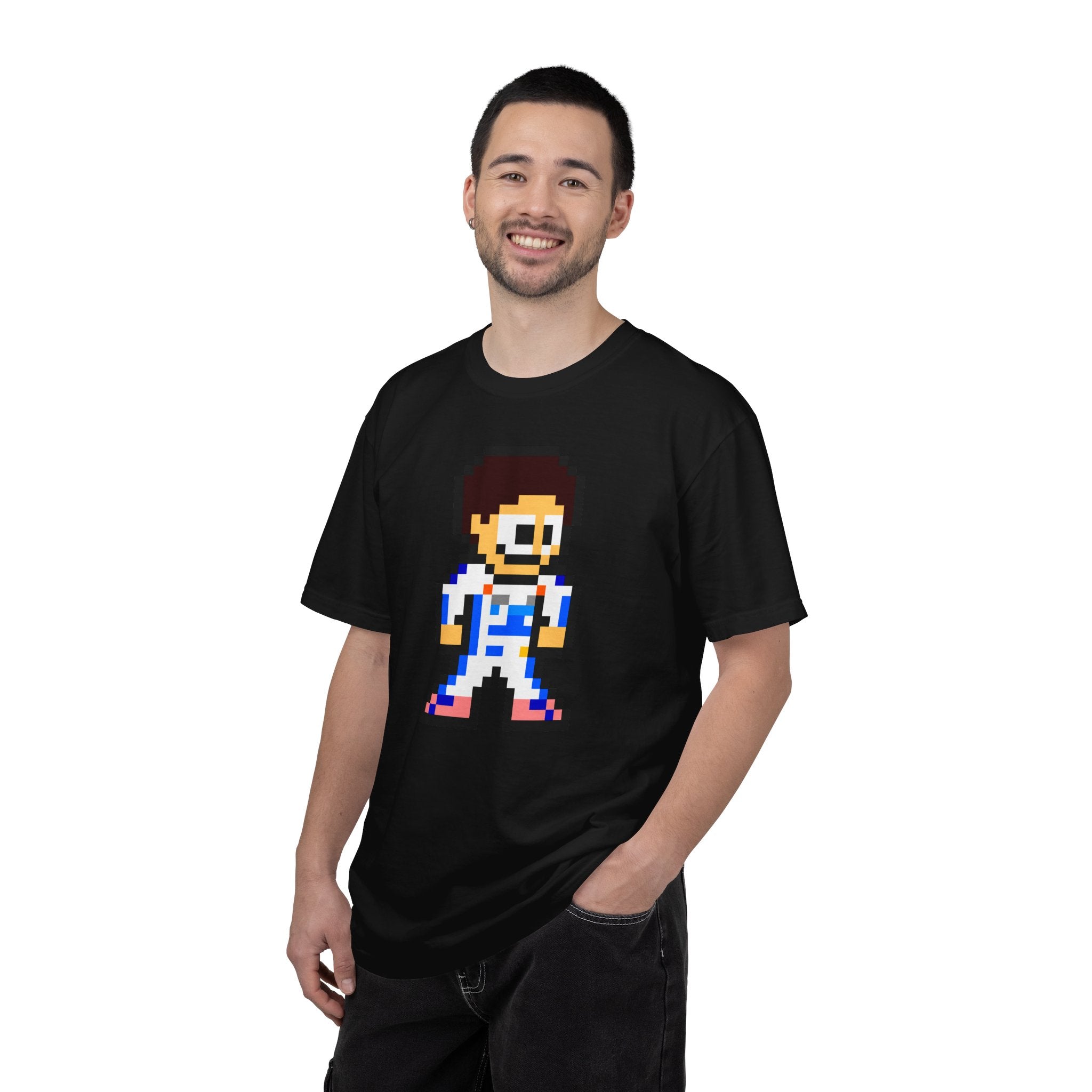 8-bit Alex Albon Adult Heavyweight 100% Cotton T-shirt