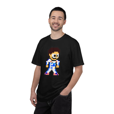 8-bit Alex Albon Adult Heavyweight 100% Cotton T-shirt