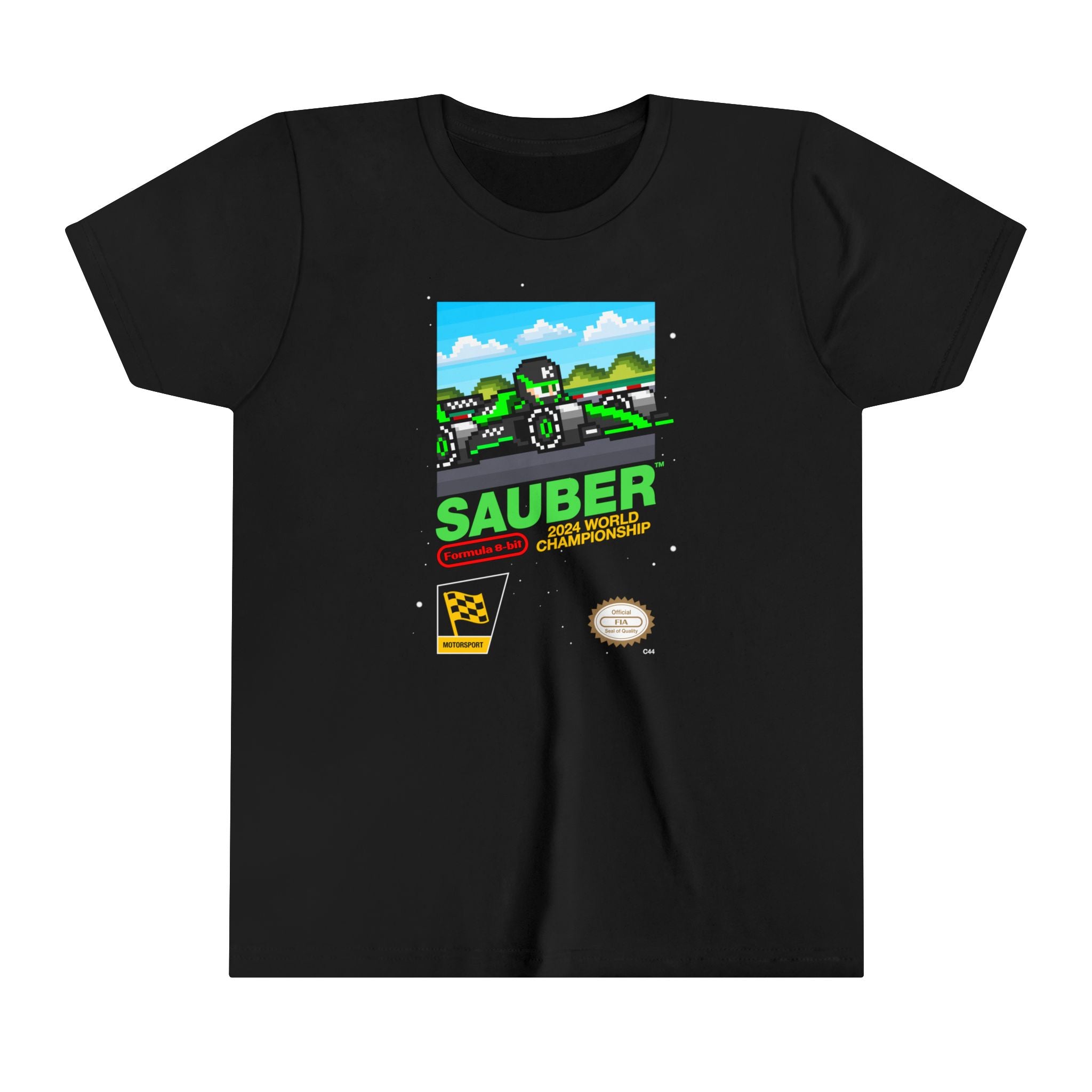 Sauber 8-bit Game Youth T-shirt