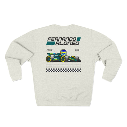 Fernando Alonso 8-bit Team Sweatshirt