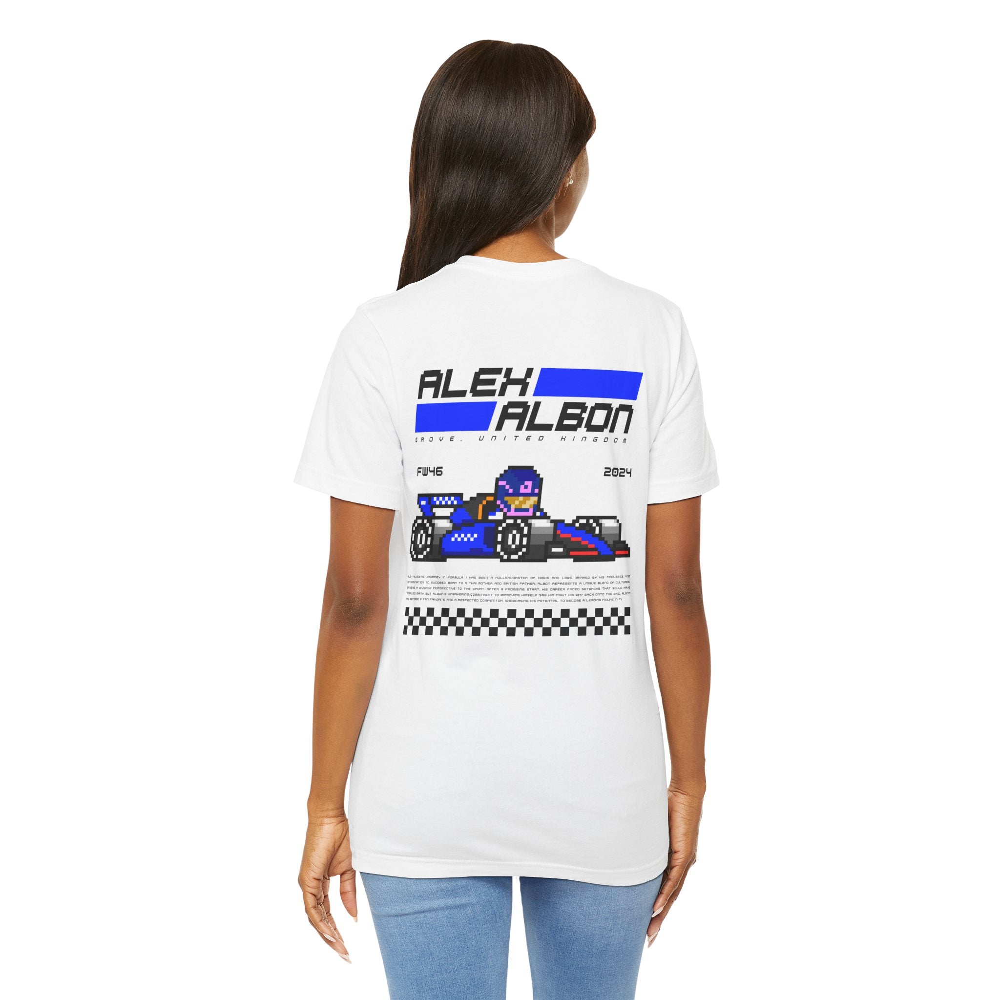 Alex Albon 8-bit Team T-shirt