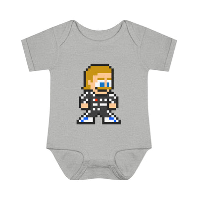 8-bit Valtteri Bottas Baby Bodysuit
