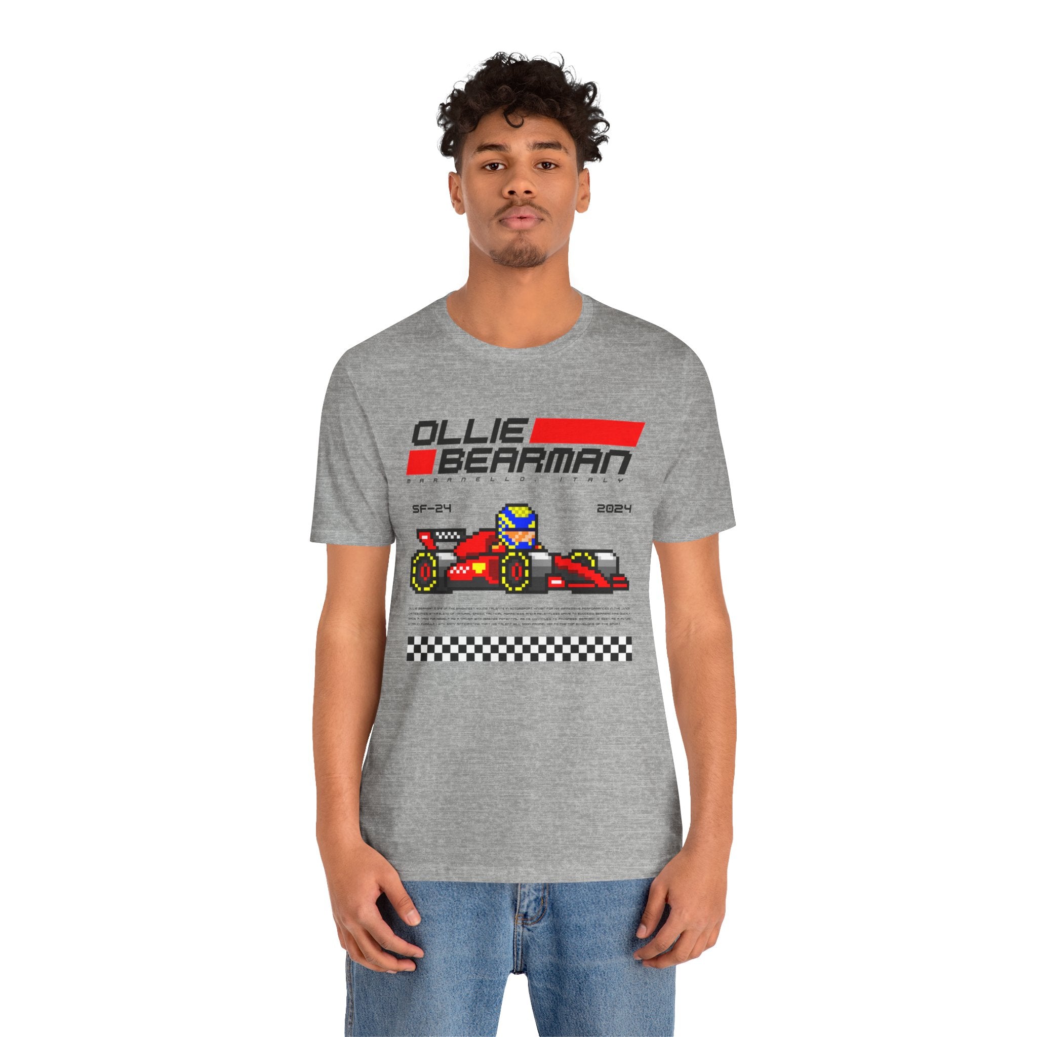 Ollie Bearman 8-bit Team T-shirt