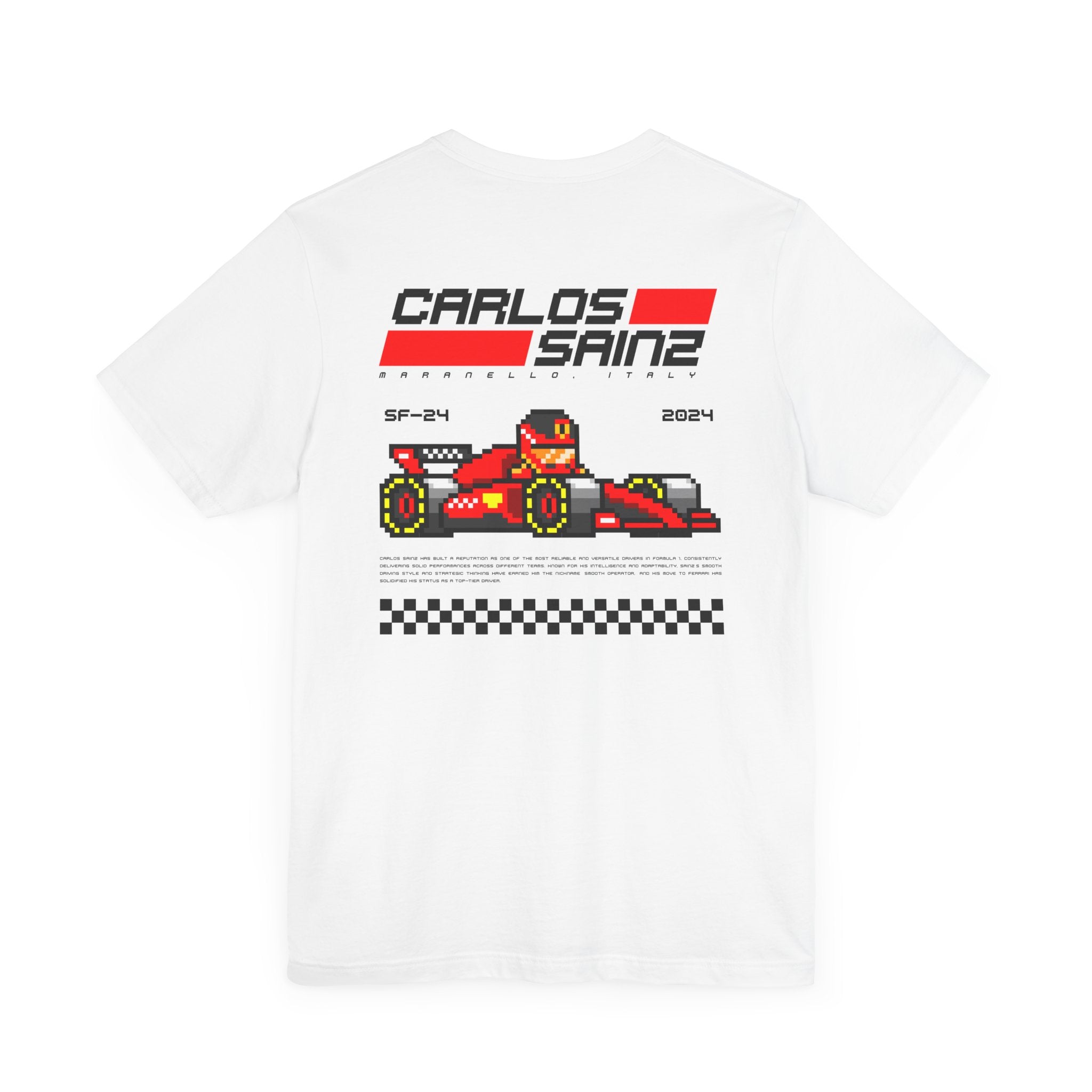 Carlos Sainz 8-bit Team T-shirt