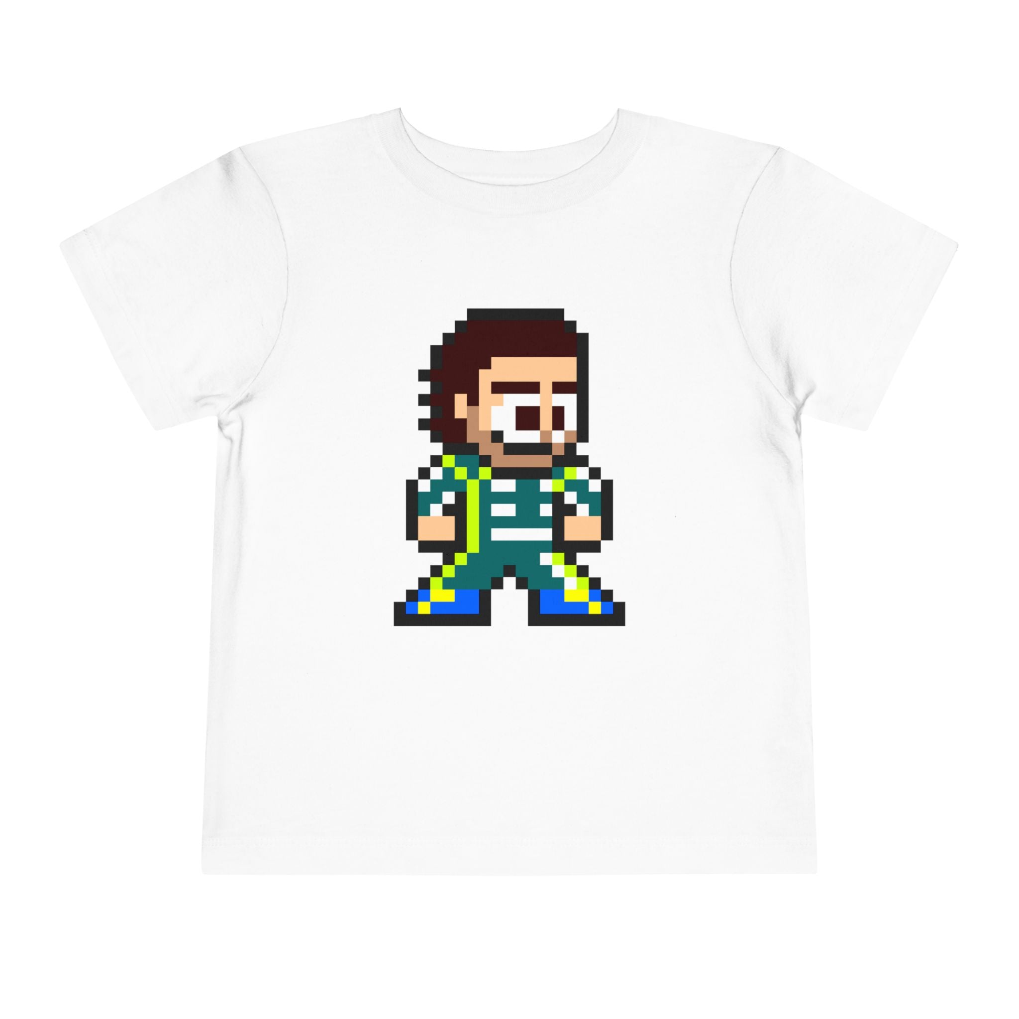 8-bit Fernando Alonso Toddler Tee