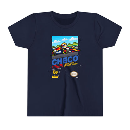 Checo 8-bit Game Youth T-shirt