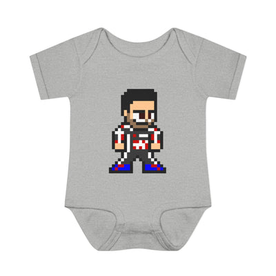 8-bit Esteban Ocon Baby Bodysuit