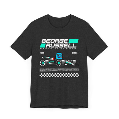 George Russell 8-bit Team T-shirt