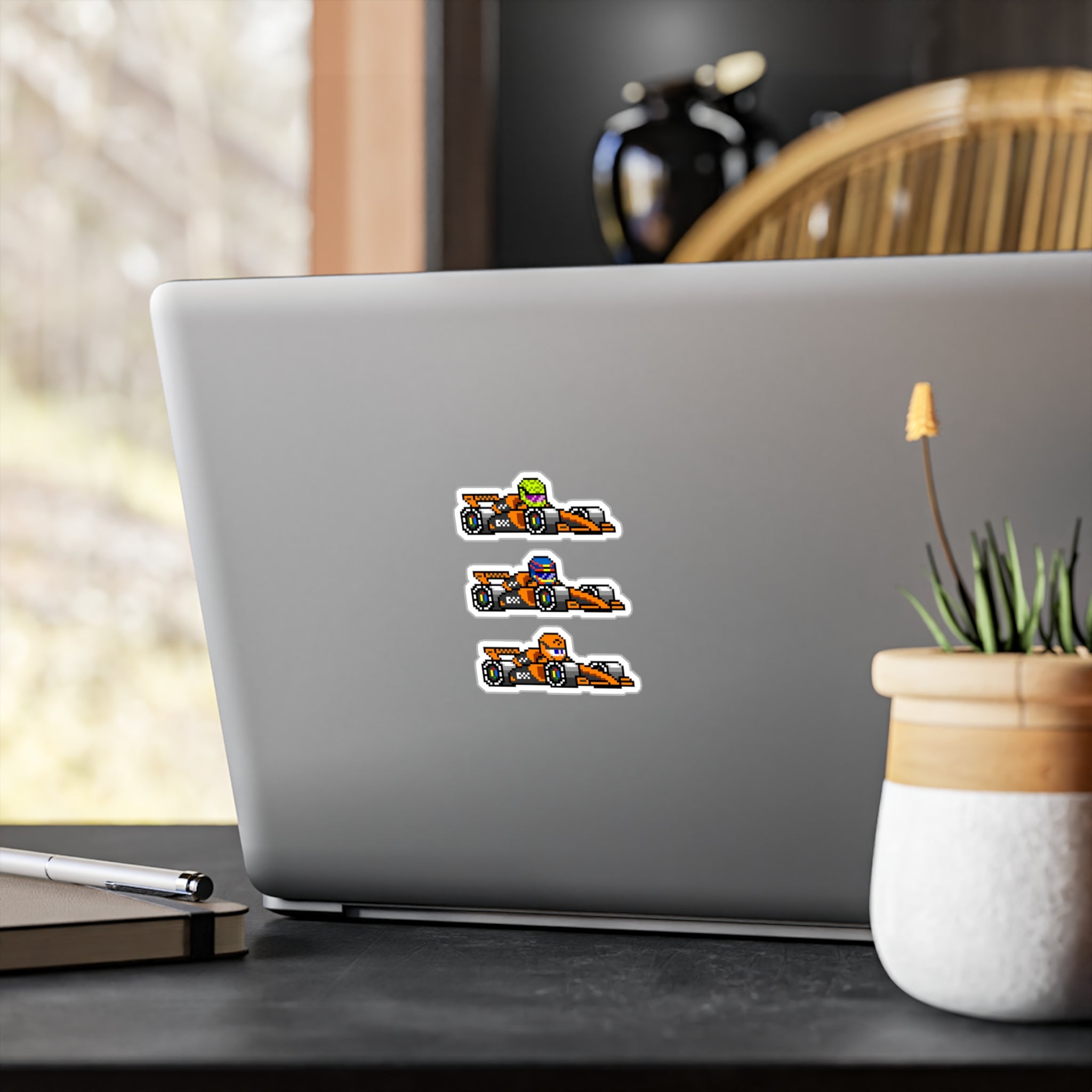 McLaren 8-bit Vinyl Decal Stickers