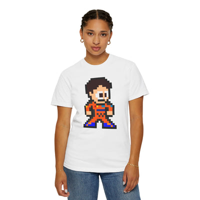8-bit Oscar Piastri Adult Heavyweight 100% Cotton T-shirt