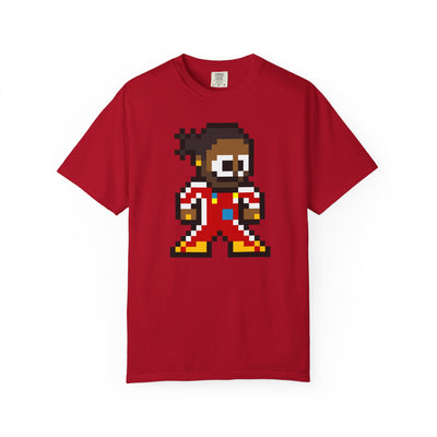 8-bit Lewis Hamilton Adult Heavyweight 100% Cotton T-shirt