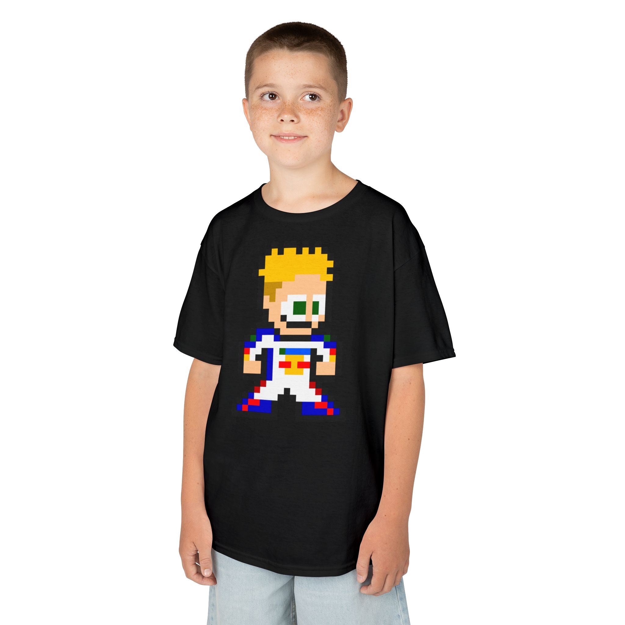 8-bit Liam Lawson Kids Tee