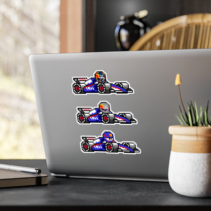 Visa Cash App RB 8-bit Vinyl Decal Stickers