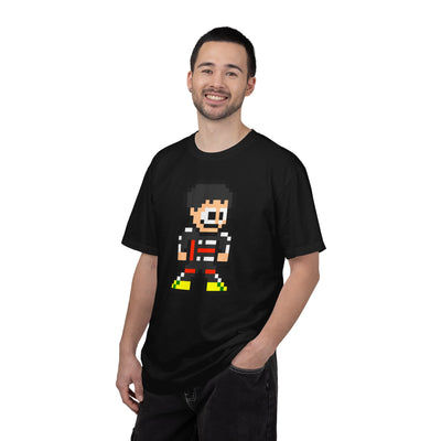 8-bit Gabriel Bortoleto Adult Heavyweight 100% Cotton T-shirt