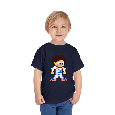 8-bit Alex Albon Toddler Tee