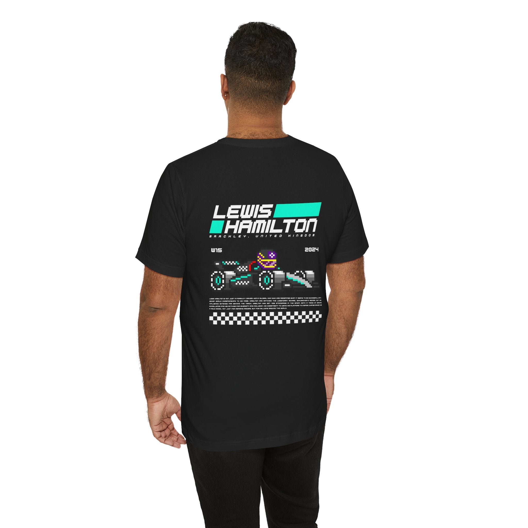 Lewis Hamilton 8-bit Team T-shirt
